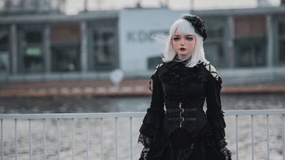 Gilet gotico come elemento dello stile dark academia