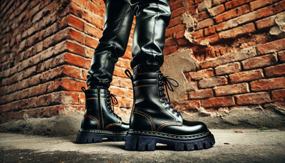 Guida completa alle calzature gotiche e punk.